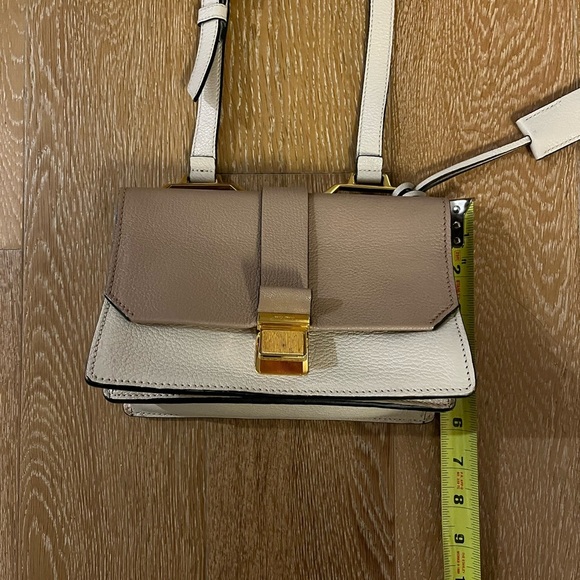 Miu Miu Crossbody bag 2015 leather two tone neutrals excellent used condition - Picture 15 of 16